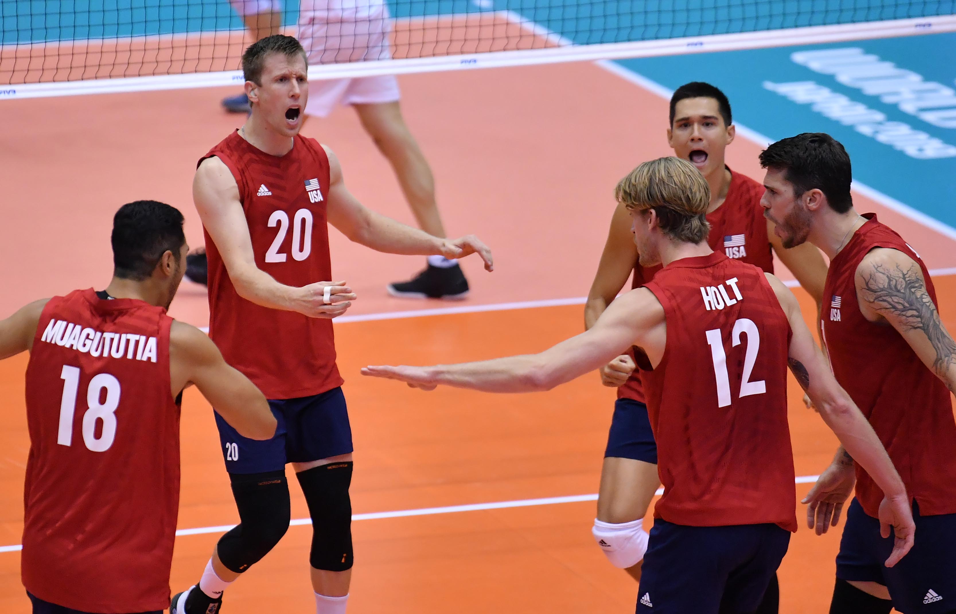 Fivb World Cup 2019 Post Match Men Usa Iran